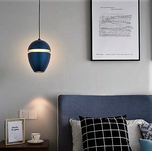 Pendul LED Oval Blue 7W