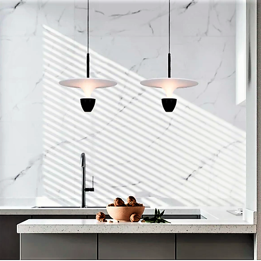 Pendul LED Umbrella Black 7W