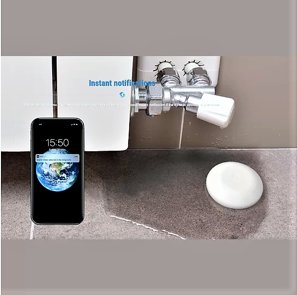 Shelly Flood – senzor inundatie cu masurare temperatura WiFi