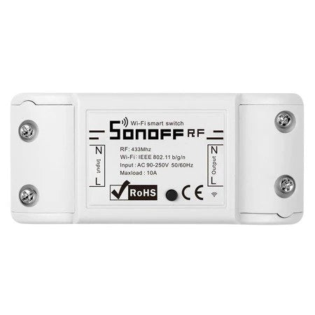 Releu inteligent Wifi + RF 433 Sonoff Basic RF R2 New