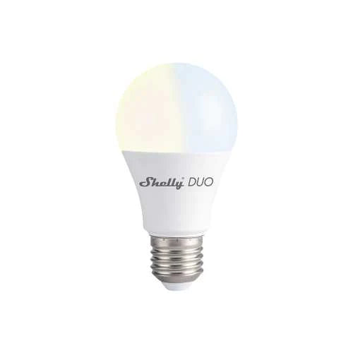 SHELLY DUO E27 - BEC LED SMART CCT WIFI