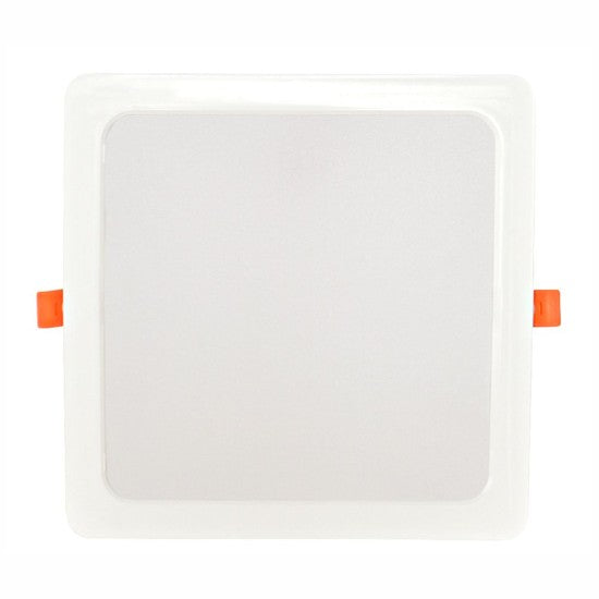 Spot Led Sole patrat ingropat 220x220, 24W, 6400K, lumina rece