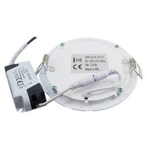 Spot Led Slim Ø145, 9W=60W, 6400K, lumina rece