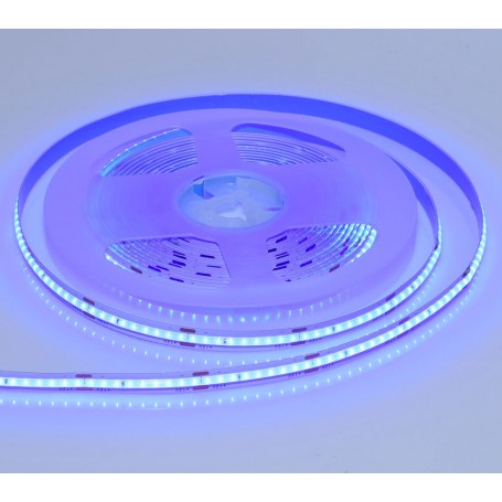 BANDA COB LED ALBASTRU - FLEXIBIL - 252LED/M - 12W/ML - ROLA/5M - hsmartro