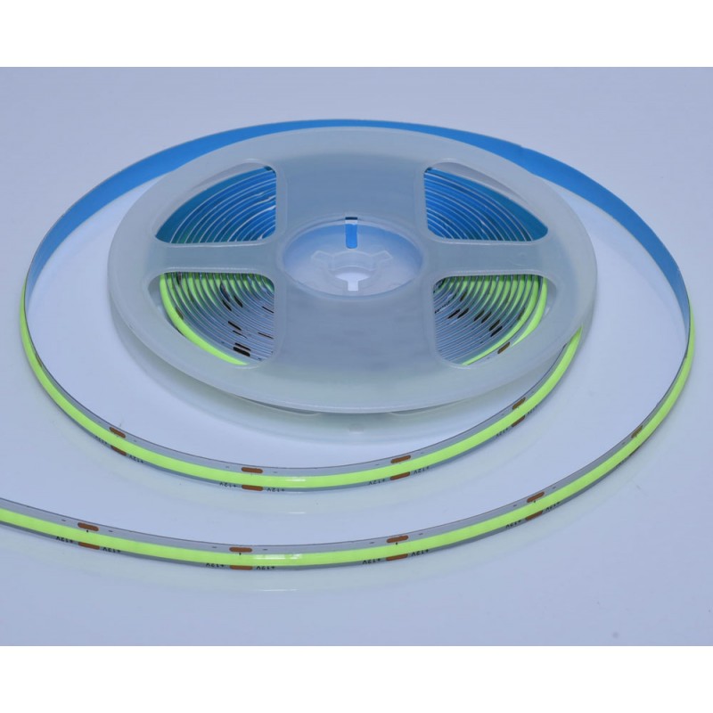 BANDA COB LED VERDE - FLEXIBIL - 252LED/M - 12W/ML - ROLA/5M - hsmartro