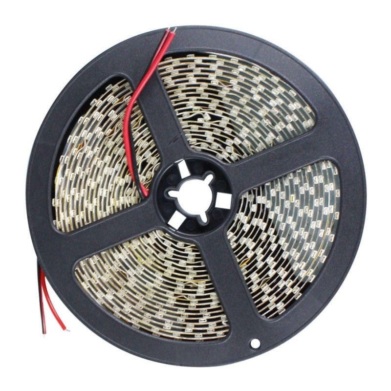 BANDA LED 2835 - 120LED/M , INTERIOR - DC 12V 9,6W/ML , 5M/ROLA , ALB-CALD