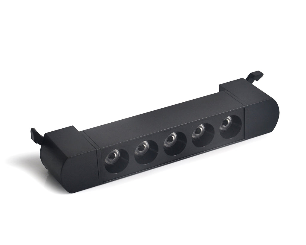 Proiector LED , Tip Grila, 30W, 4000K Lumina Neutra, Directionabil Pe Sina Monofazata, Negru