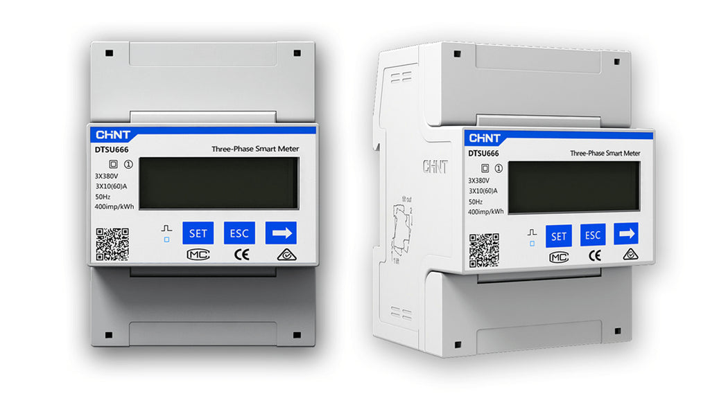 Chint DTSU666-CT Contor electronic trifazat inteligent 3×230/400v / 1,5(6)A / 4P