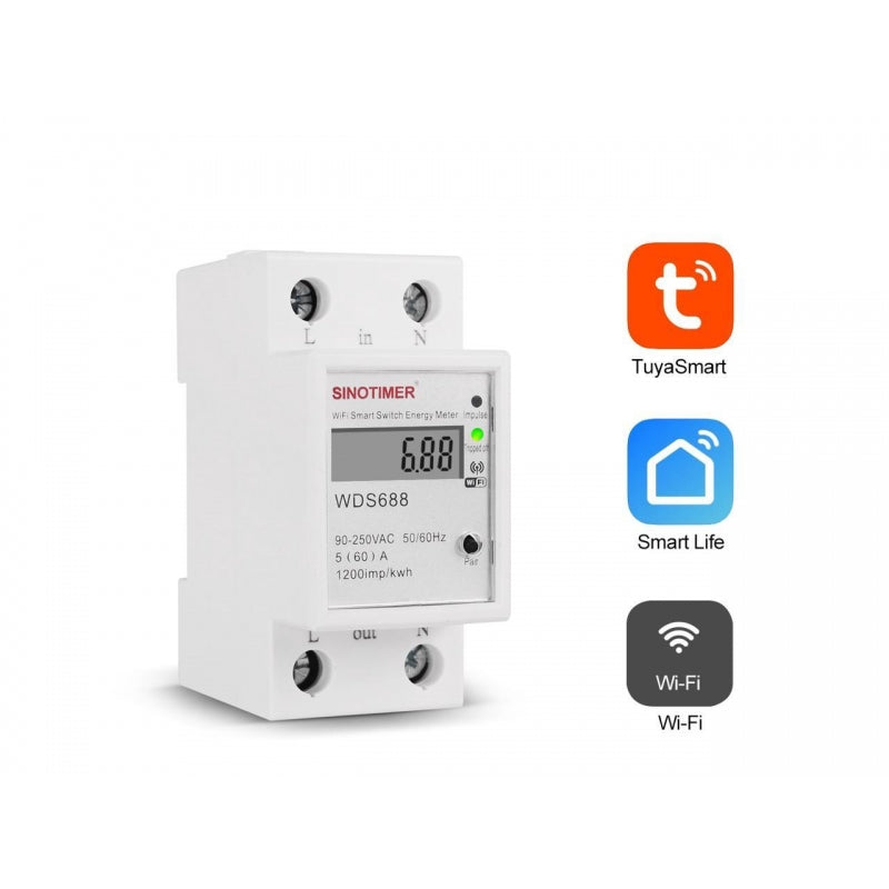 Contor Smart Cu Afisaj si WiFI WDS688