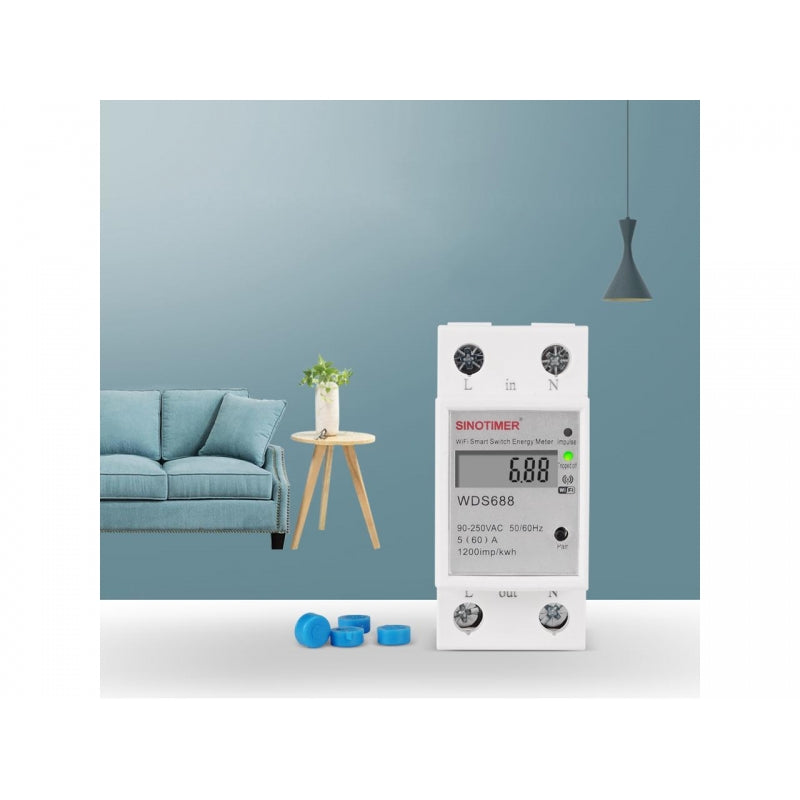 Contor Smart Cu Afisaj si WiFI WDS688