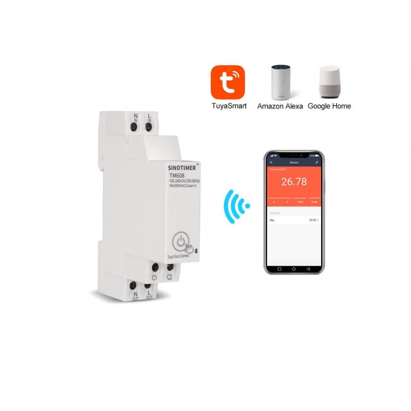 Comutator  Wifi  Tuya Smart TM608