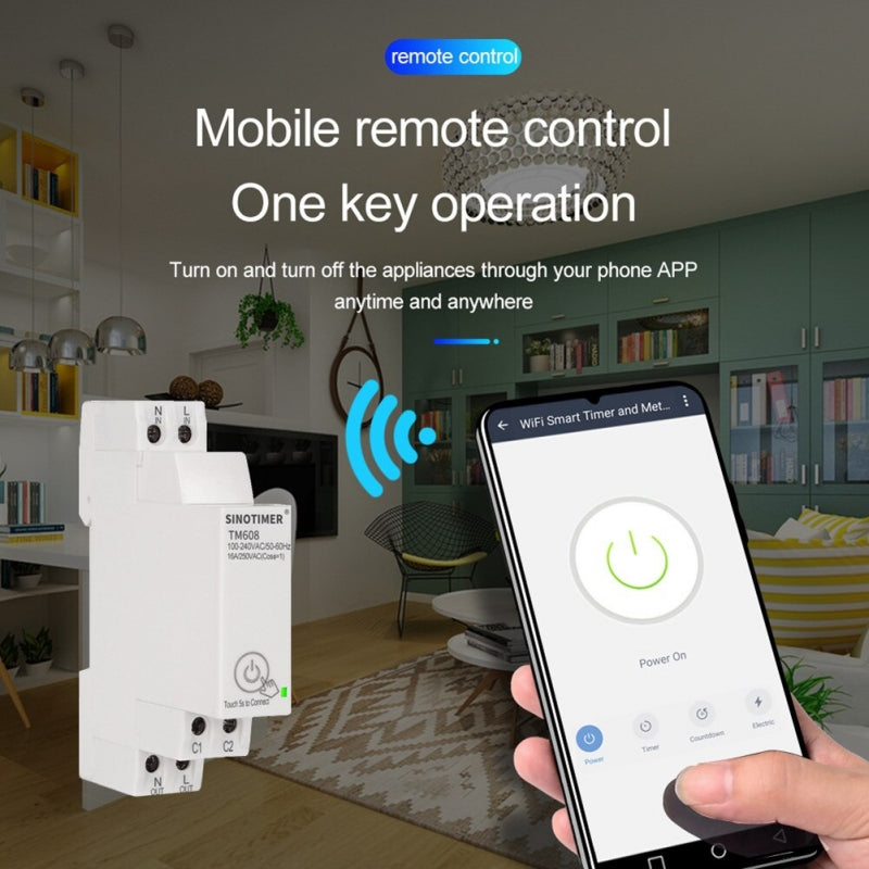 Comutator  Wifi  Tuya Smart TM608