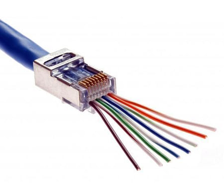 Conector ecranat Rj45 CAT5E, RJ45HOLE - hsmartro