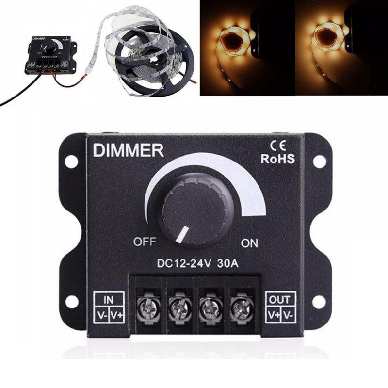 Dimmer Manual banda  12-24V / 30A