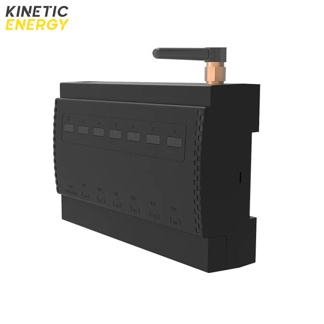 Controller Kinetic Energy, 6 canale, contact uscat, 2x16A, 4x10A, WiFi