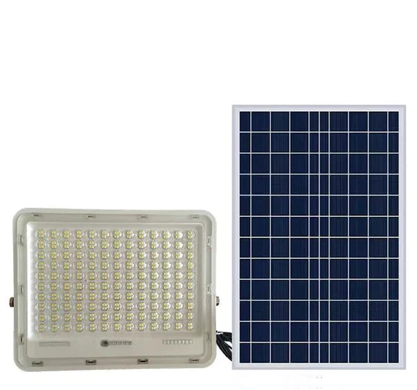 LED 300W cu Panou Solar si Telecomanda Rezistent la Apa IP65