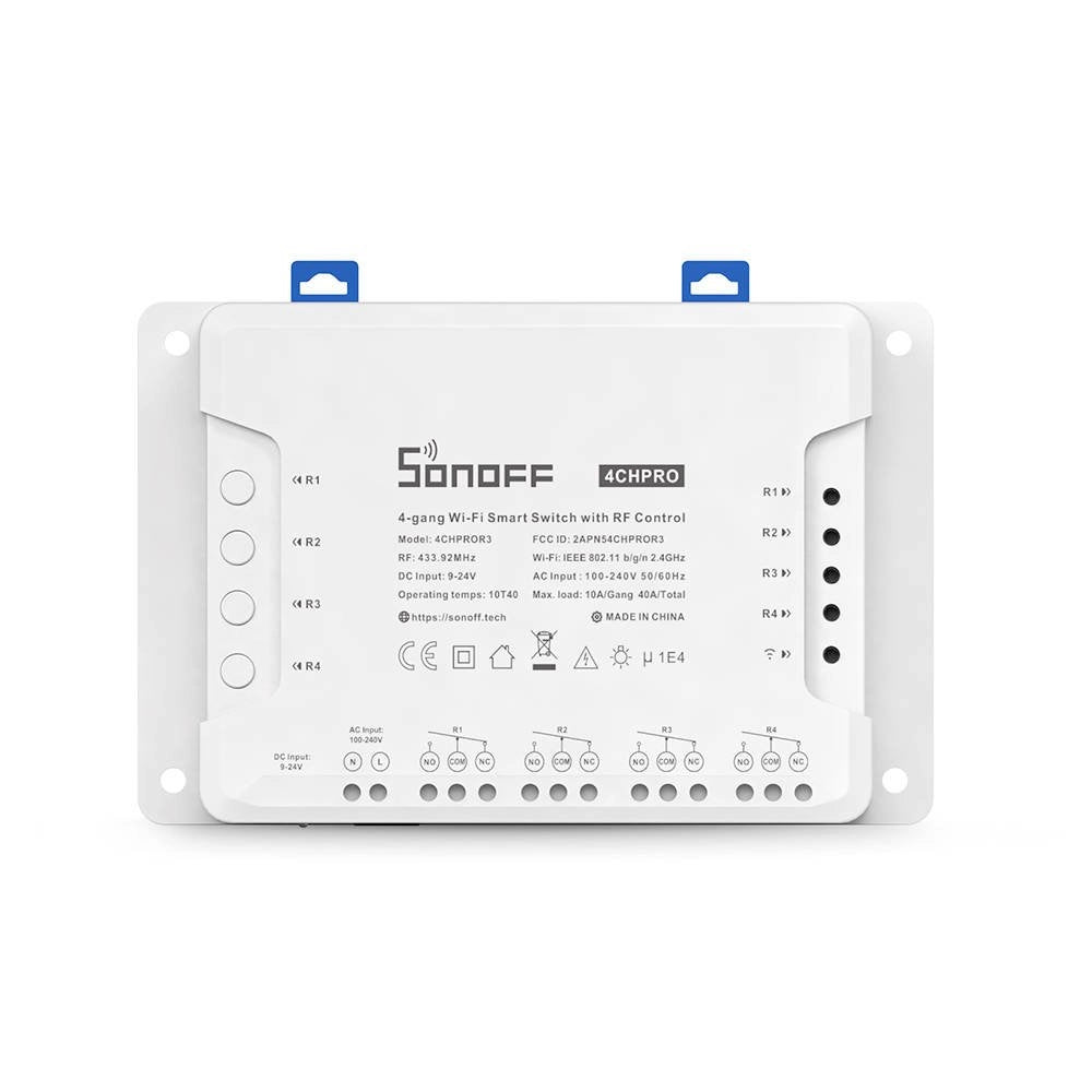 Releu Smart Wireless Sonoff 4CHPROR3, 4 canale, Alexa / Google Home