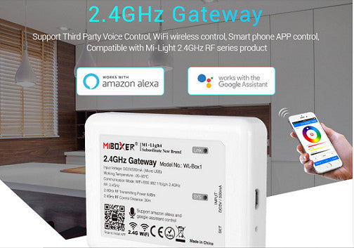 Gateway MiBoxer Smart Wi-Fi,App Control