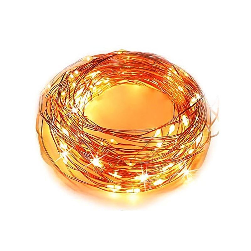 GHIRLANDA INSTALATIE LUMINOASA, 10M, 100 LEDURI, WATERPROOF, 8 MODURI DE LUMINA CU TELECOMANDA