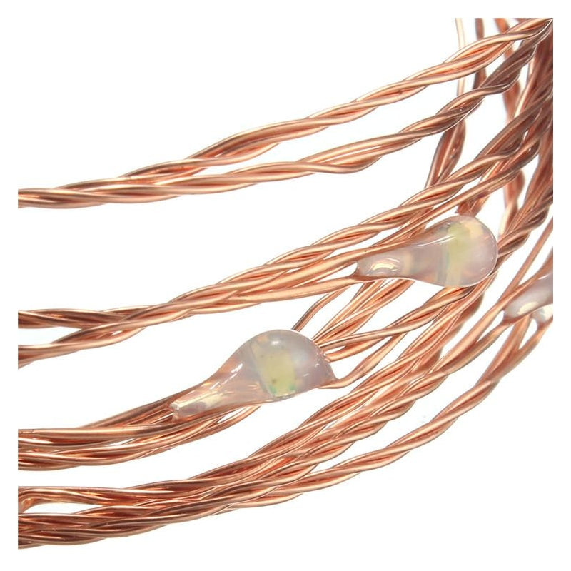 GHIRLANDA INSTALATIE LUMINOASA TIP SIR, 10M, 100 DE LEDURI, CONECTARE PRIN USB LA DIFERITE DISPOZITIVE, LUMINA CALDA