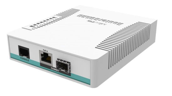 Cloud Router Switch, 5 porturi SFP + 1 port Combo port SFP/RJ45- Mikrotik CRS106-1C-5S - hsmartro