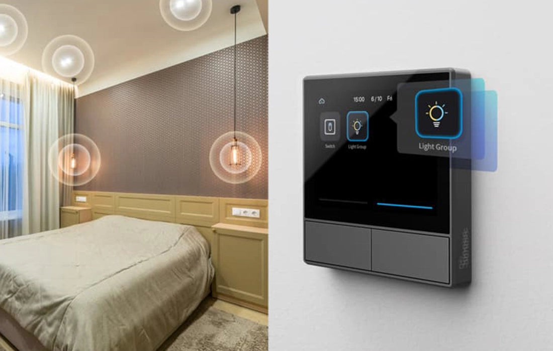 Intrerupator Smart cu touch si functie termostat Sonoff NS Panel