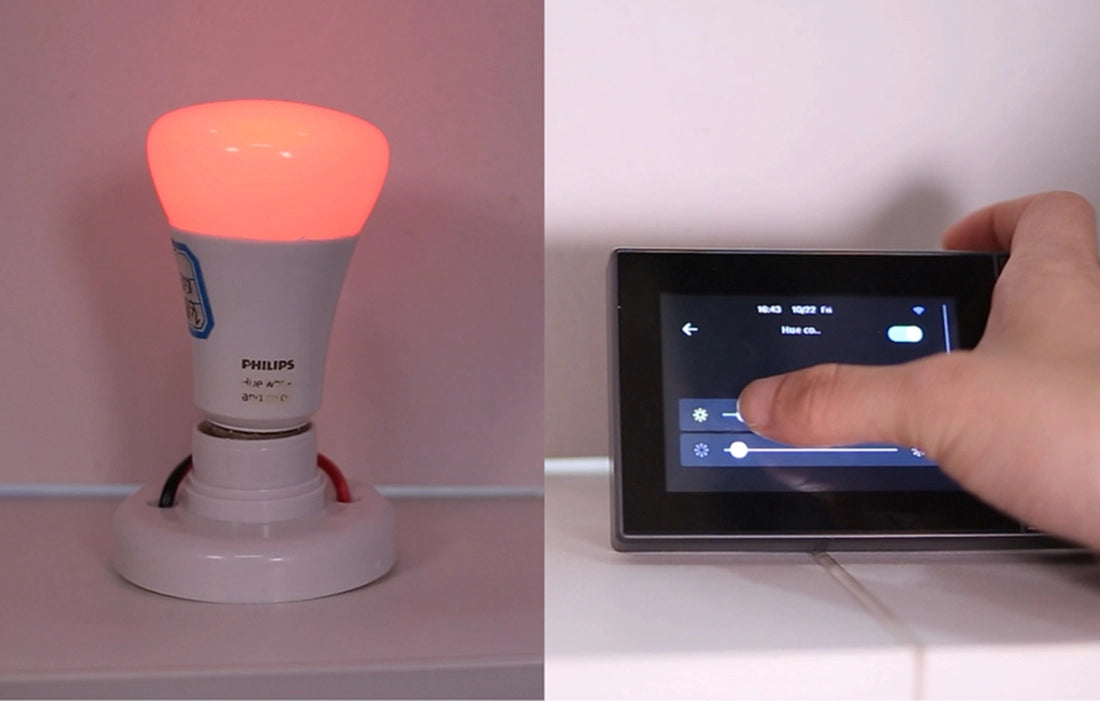 Intrerupator Smart cu touch si functie termostat Sonoff NS Panel