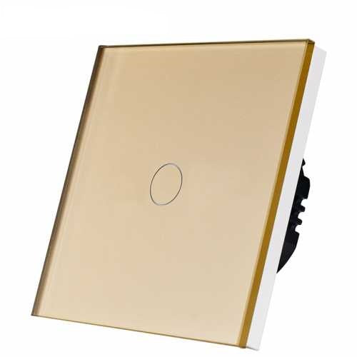 EMITATOR RF433 TOUCH SIMPLU 230V CU PANOU STICLA (PENTRU CAP-SCARA/ CRUCE WIFI+RF)