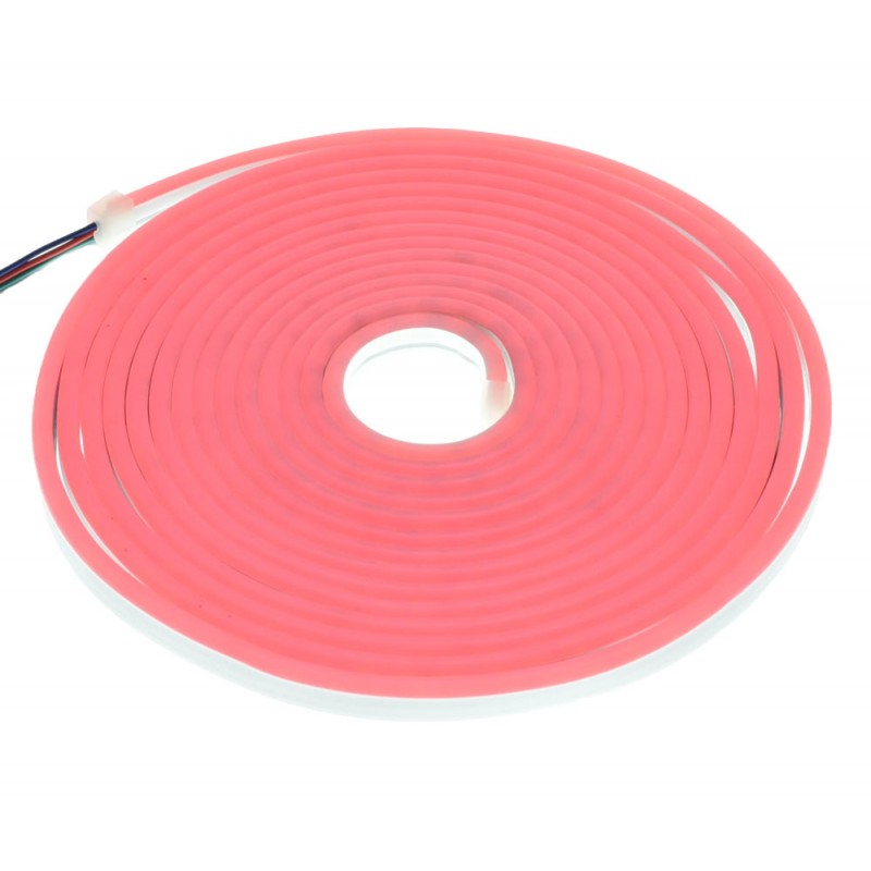 KIT BANDA LED Neon  RGB 12V , LUMINA NEON 5M - hsmartro