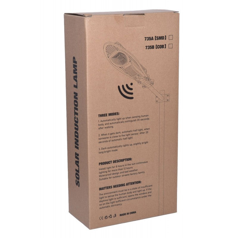 LAMPA SOLARĂ 150W CU SENZOR ȘI TELECOMANDA