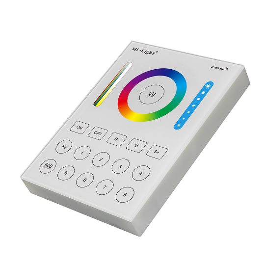 Telecomanda Panou 8-Zone MiBoxer B8 RGBCCT - hsmartro