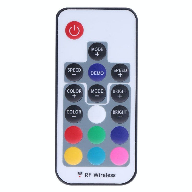 MINI CONTROLER RF WIRELESS 17 TASTE,BANDA RGB 4 FIRE
