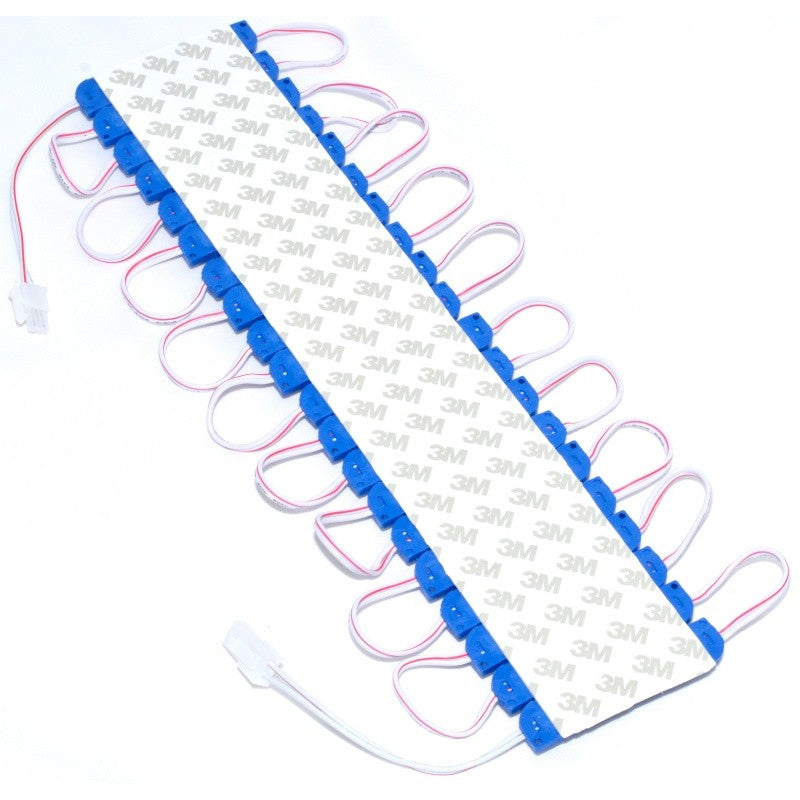 MODUL LED ALBASTRU 3 LED X 2W , 20BUC/SET. 220V