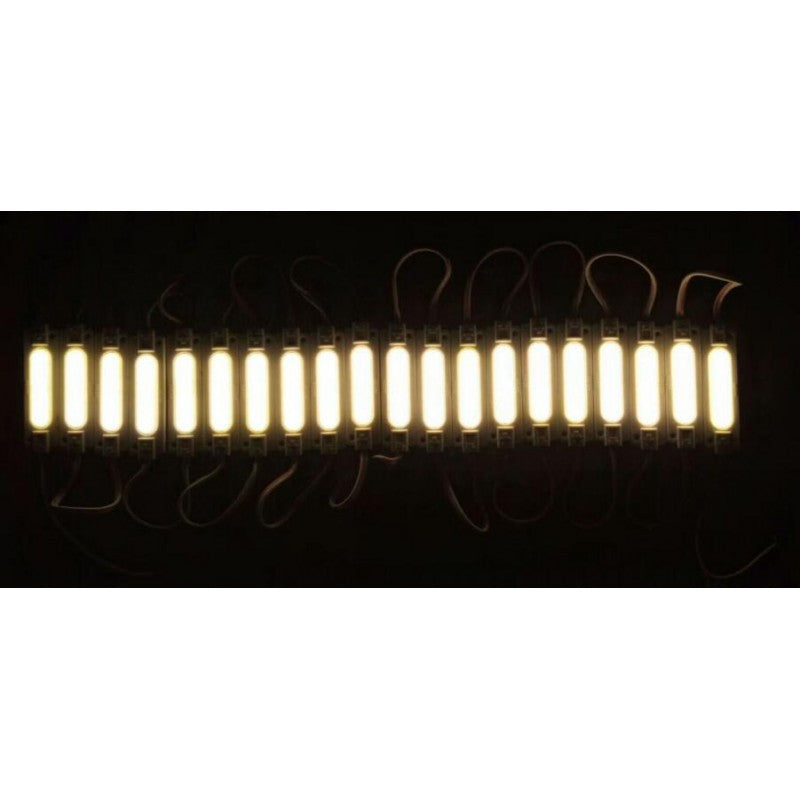 MODUL LED SMD 5730 TIP COB IMPERMEABIL, ALB CALD