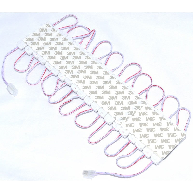 MODUL  ALB RECE 3 LED X 2W , 20BUC/SET. 220V