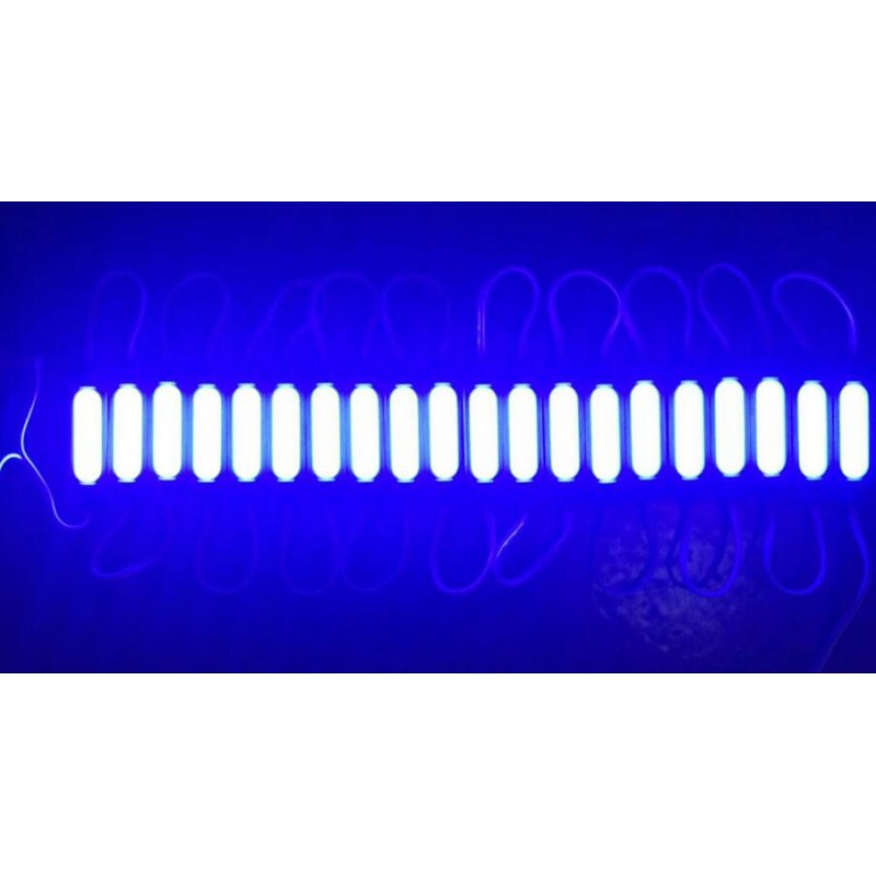 MODUL LED SMD 5730 TIP COB IMPERMEABIL, ALBASTRU