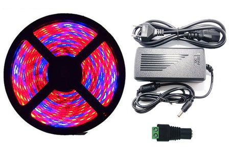 Kit Banda led Plant Grow, pentru plante ip65,5metri, Transformator 5A - hsmartro
