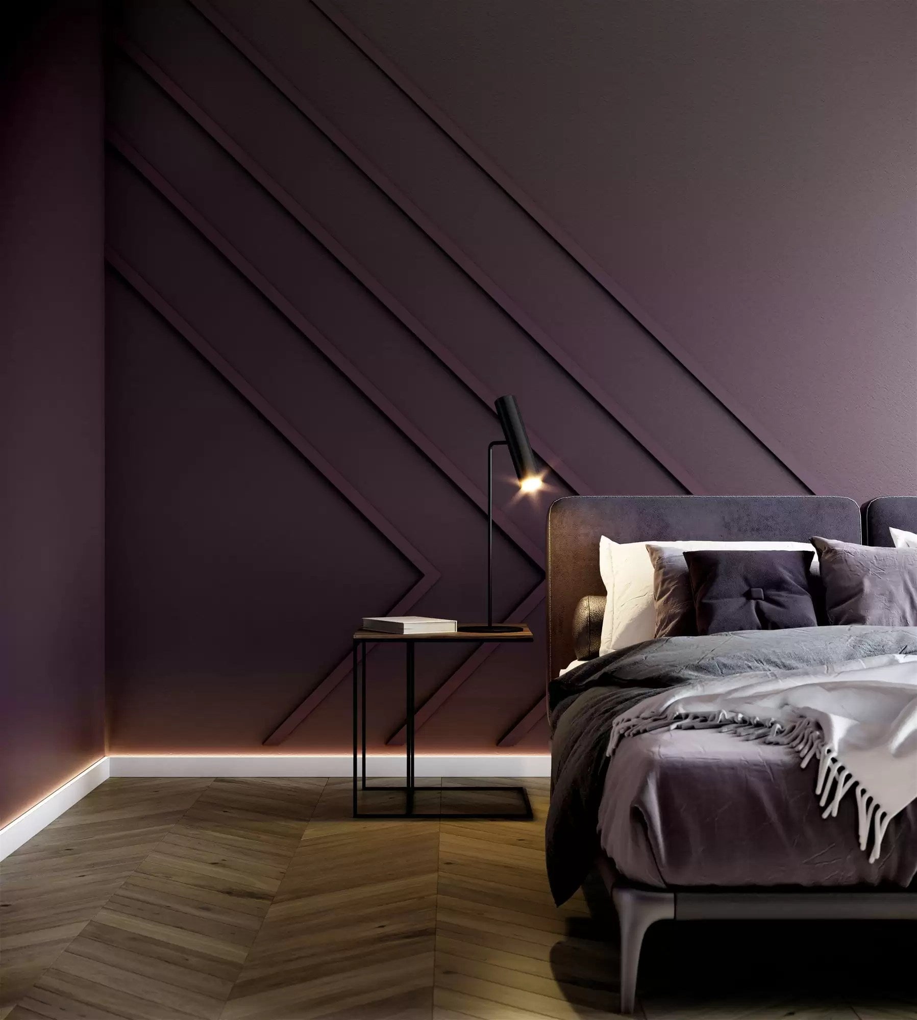 Plinta decorativa luminoasa din duropolimer 2m