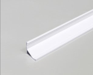 Profil LED de colț , Alb, lungime 2m