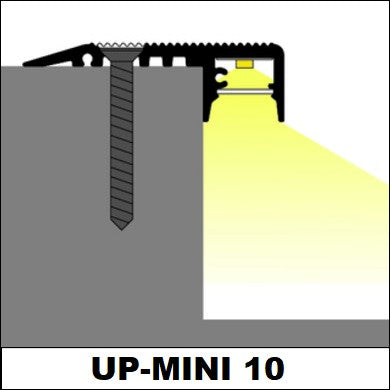 Profil LED Aluminiu Pentru Trepte 2m