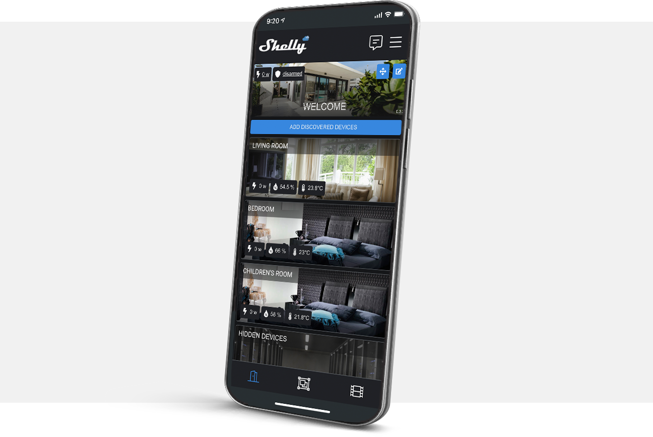 Releu inteligent Shelly Pro 1 - 1canal, WiFi, LAN, sina DIN control aplicatie, compatibil Amazon Alexa, Google Assistant si Home Assistant