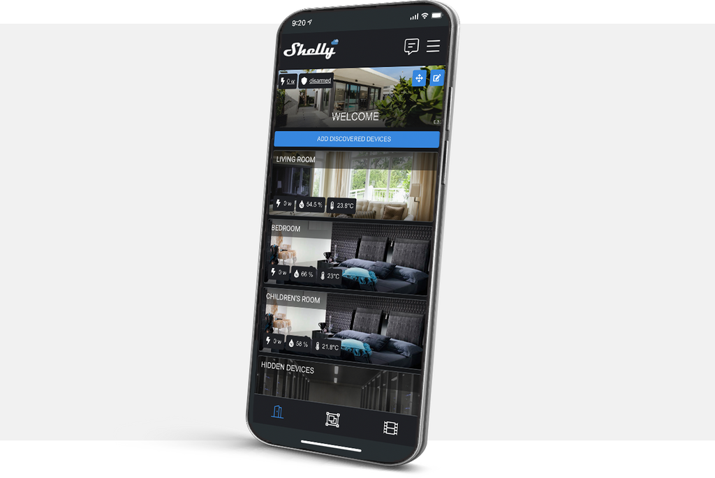 Releu inteligent Shelly Pro 1 - 1canal, WiFi, LAN, sina DIN control aplicatie, compatibil Amazon Alexa, Google Assistant si Home Assistant