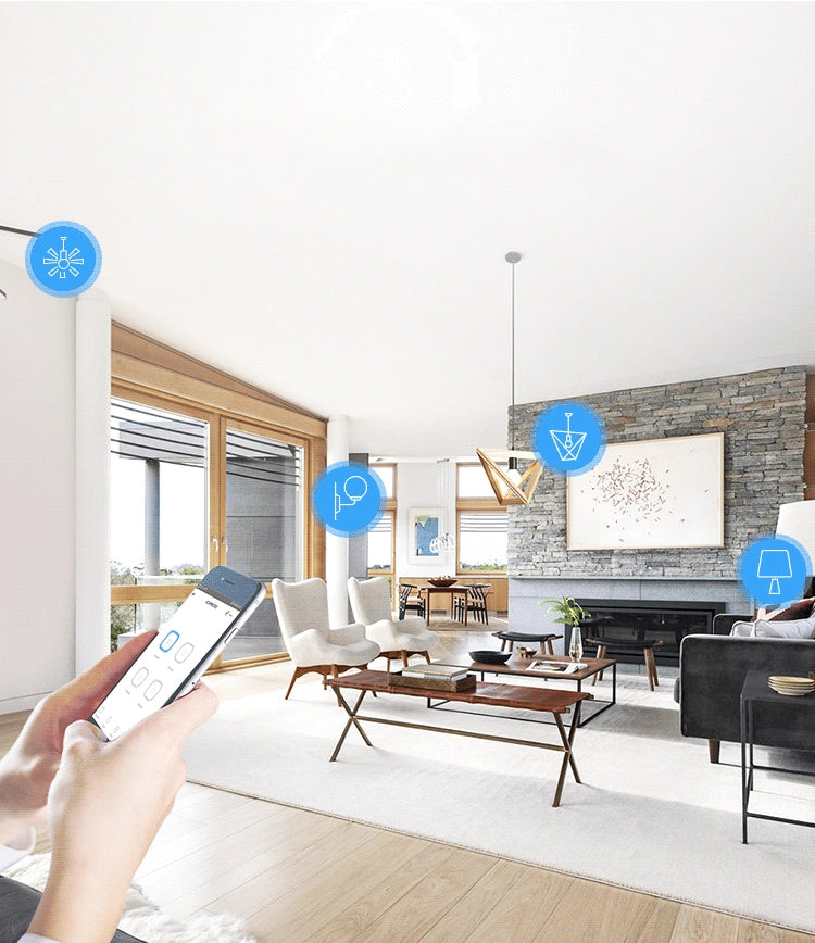 Releu Smart Wireless Sonoff 4CHPROR3, 4 canale, Alexa / Google Home