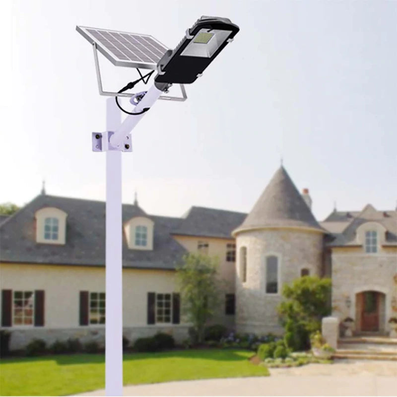 Lampa solara 50W Rezistent la Apa IP65, cu Panou Solar si telecomanda
