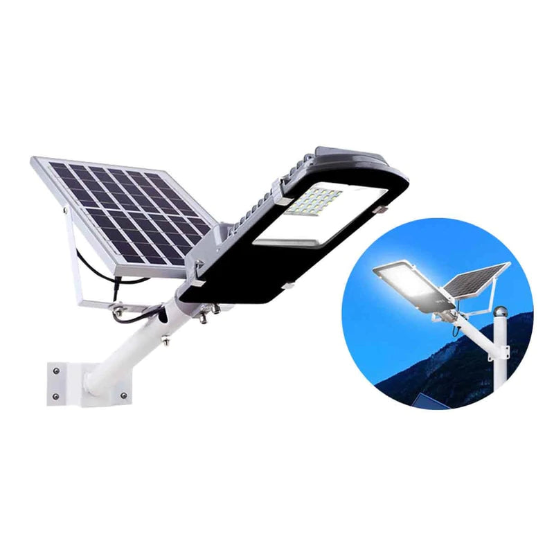 Lampa solara 50W Rezistent la Apa IP65, cu Panou Solar si telecomanda