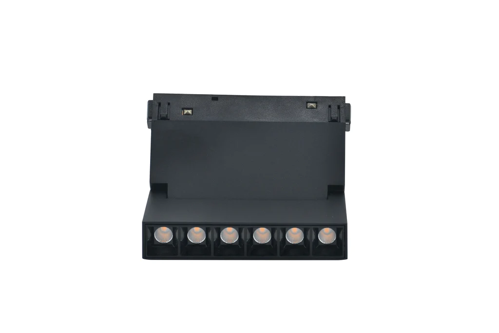 Grila LED Pliabila Sina Magnetica, Lumina Neutra, Incastrata, 6W, Negru