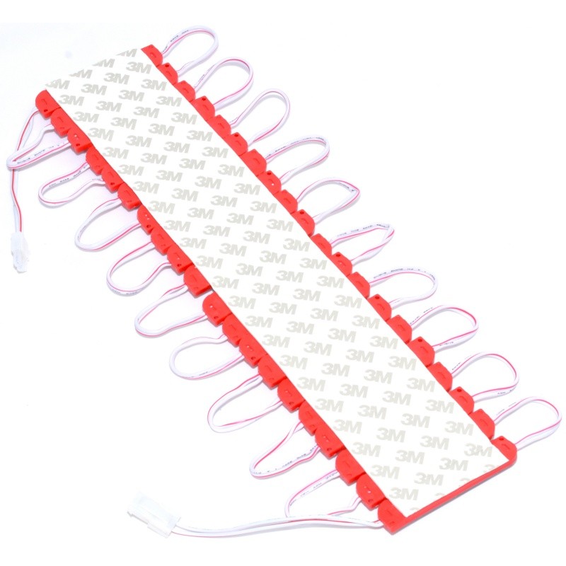 MODUL LED ROSU 3 LED X 2W , 20BUC/SET. 220V