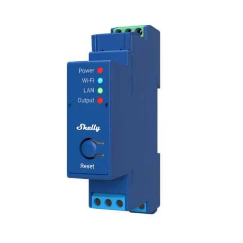 Shelly Pro 1 - releu cu 1 canal, 16A, WiFi, LAN, Bluetooth