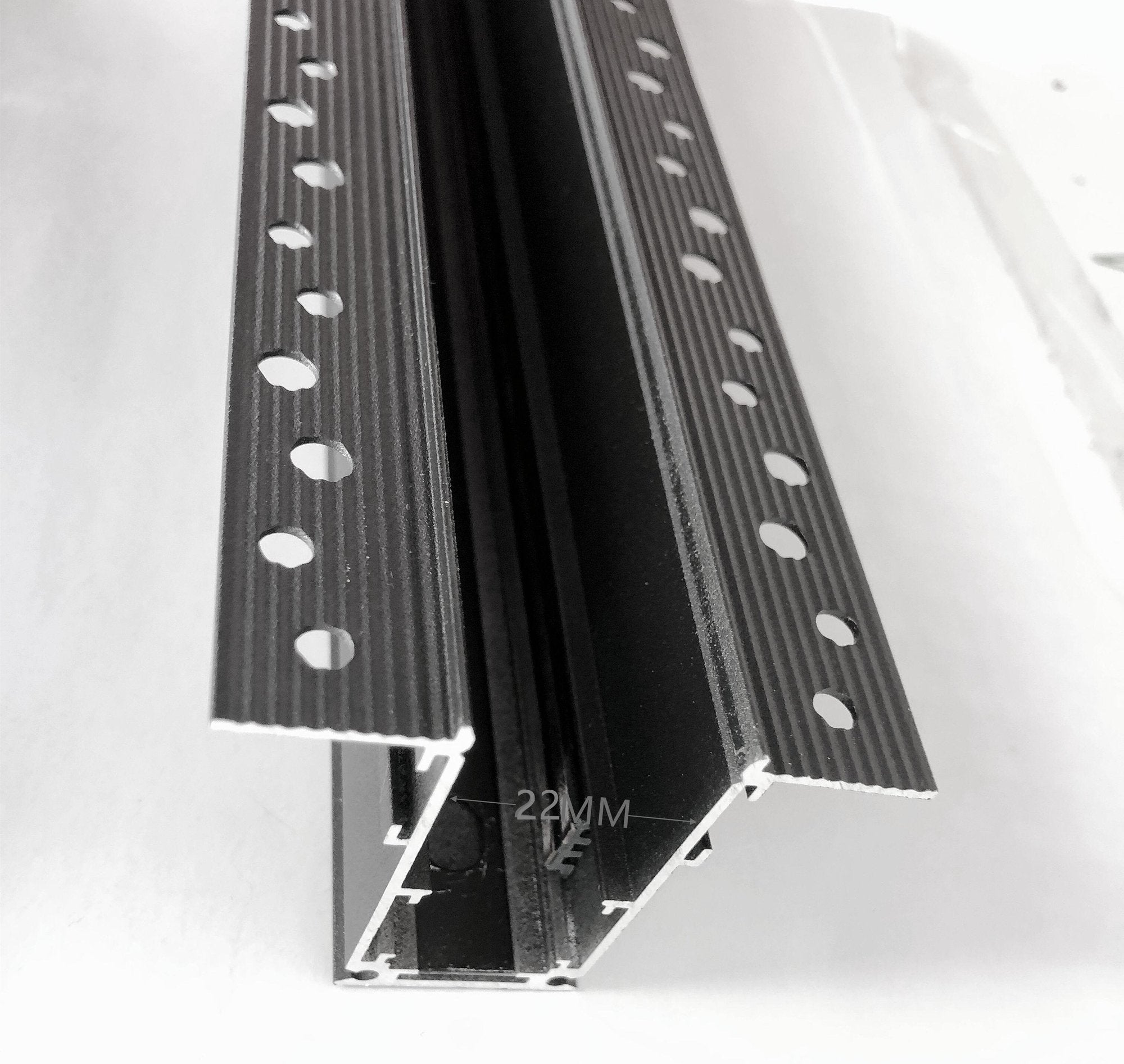 SINA DE 2 METRI INCASTRAT PENTRU PROIECTOAR MAGNETIC NEGRU - hsmartro