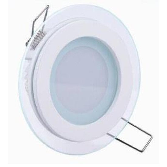 Spot Led Rotund Rama Transparenta 18W/6500K/1000lm